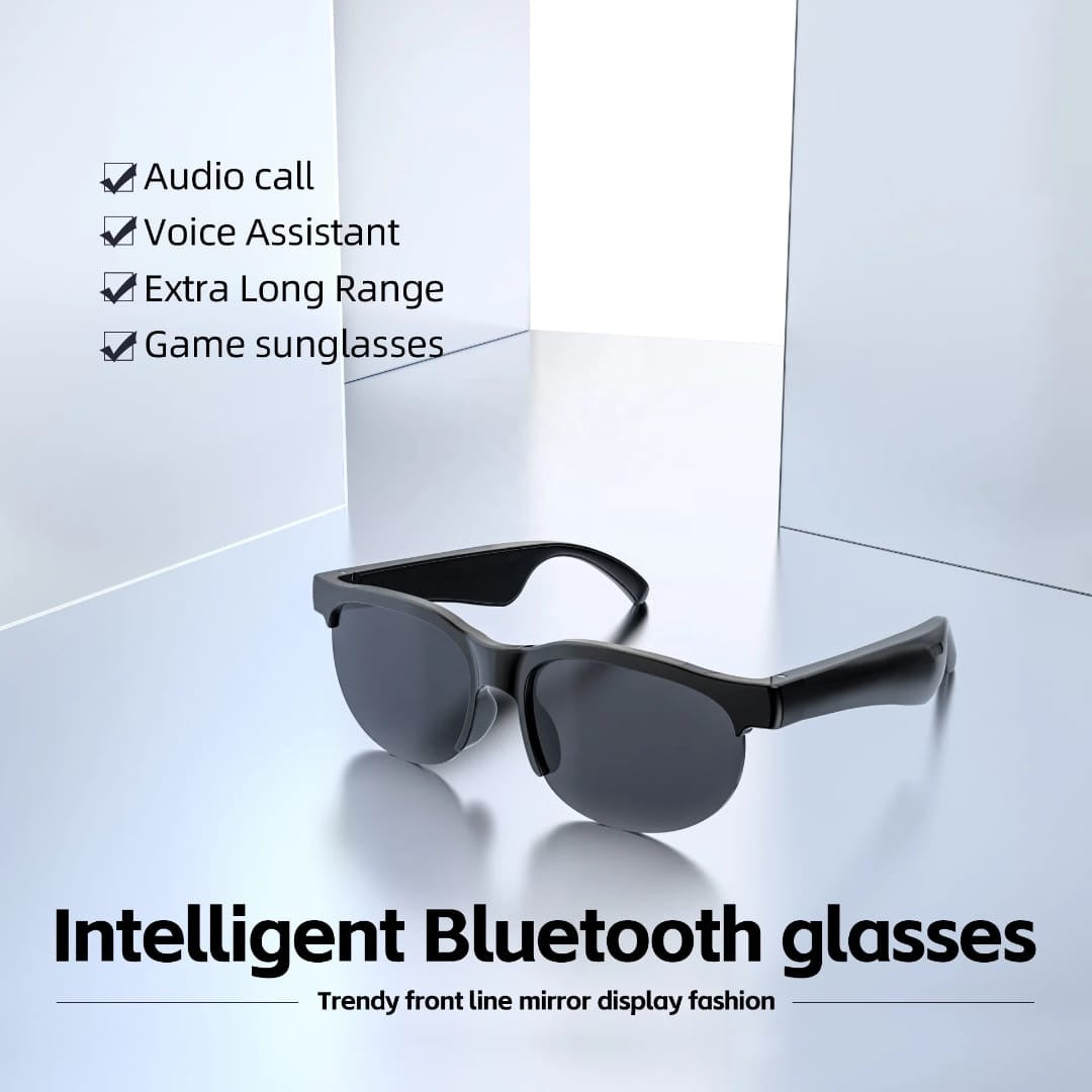 🕶️ Lunettes Bluetooth Anti-Lumière Bleue – Protection UV et Audio Intégré.
