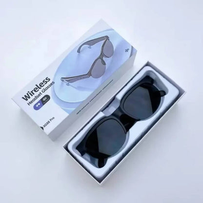 🕶️ Lunettes Bluetooth Anti-Lumière Bleue – Protection UV et Audio Intégré.