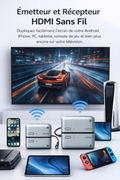 Kit émetteur et récepteur HDMI sans Wifi , sans Bluetooth et sans  fil Llano S850