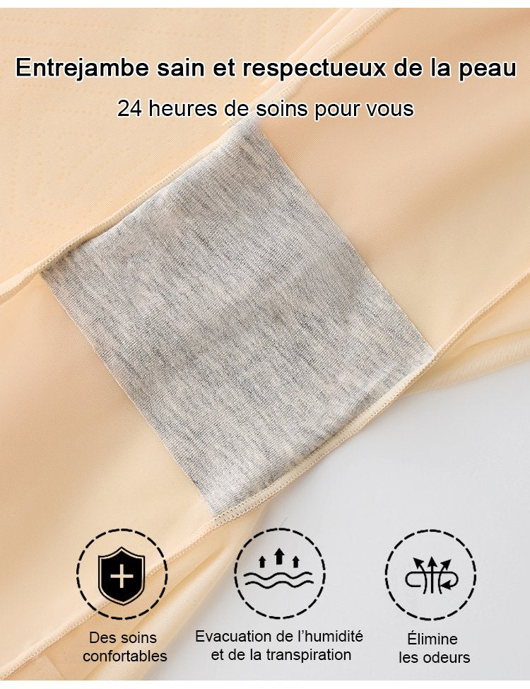 Culotte Gainante Douce Ultra-fine, amincit le ventre et garde les fesses bien fermées ( 3 Acheté = 1 Offert)